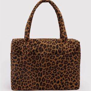 Leopard Print Cloud Carry On